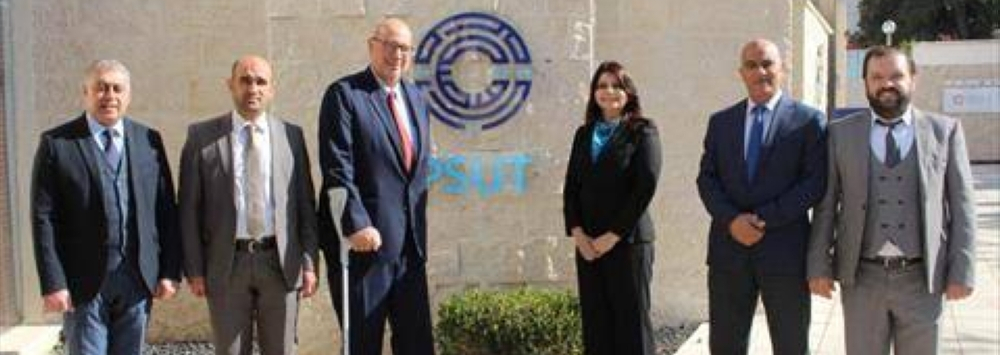 Princess Sumaya University Acting President Meets Chilean Envoy