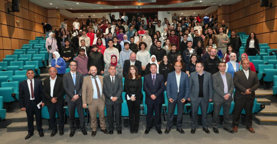 PSUT president Prof. Wejdan Abu Elhaija Receives New Students