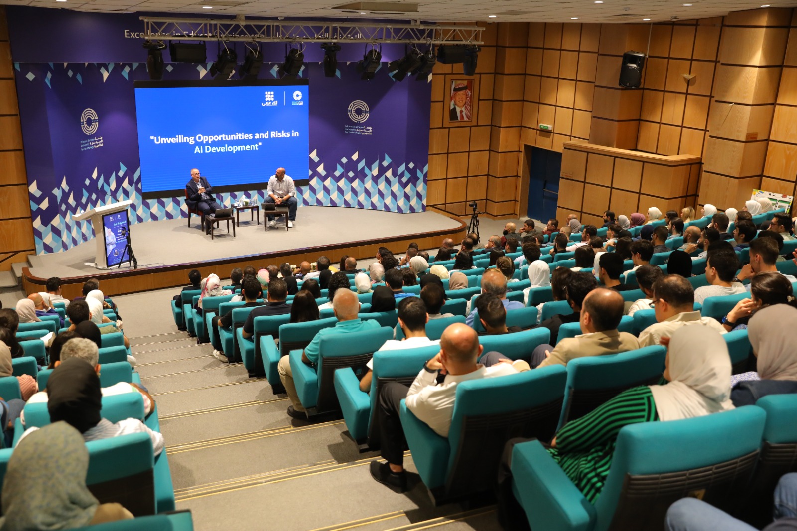جامعة الأميرة سمية للتكنولوجيا تستضيف خبير الذكاء الاصطناعي جو أيوب