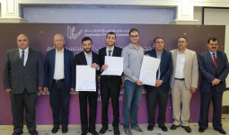  ‎المركز الثاني لطلبة " الأميرة سمية للتكنولوجيا" في مسابقة نقابة المهندسين لمشاريع التخرج 2023