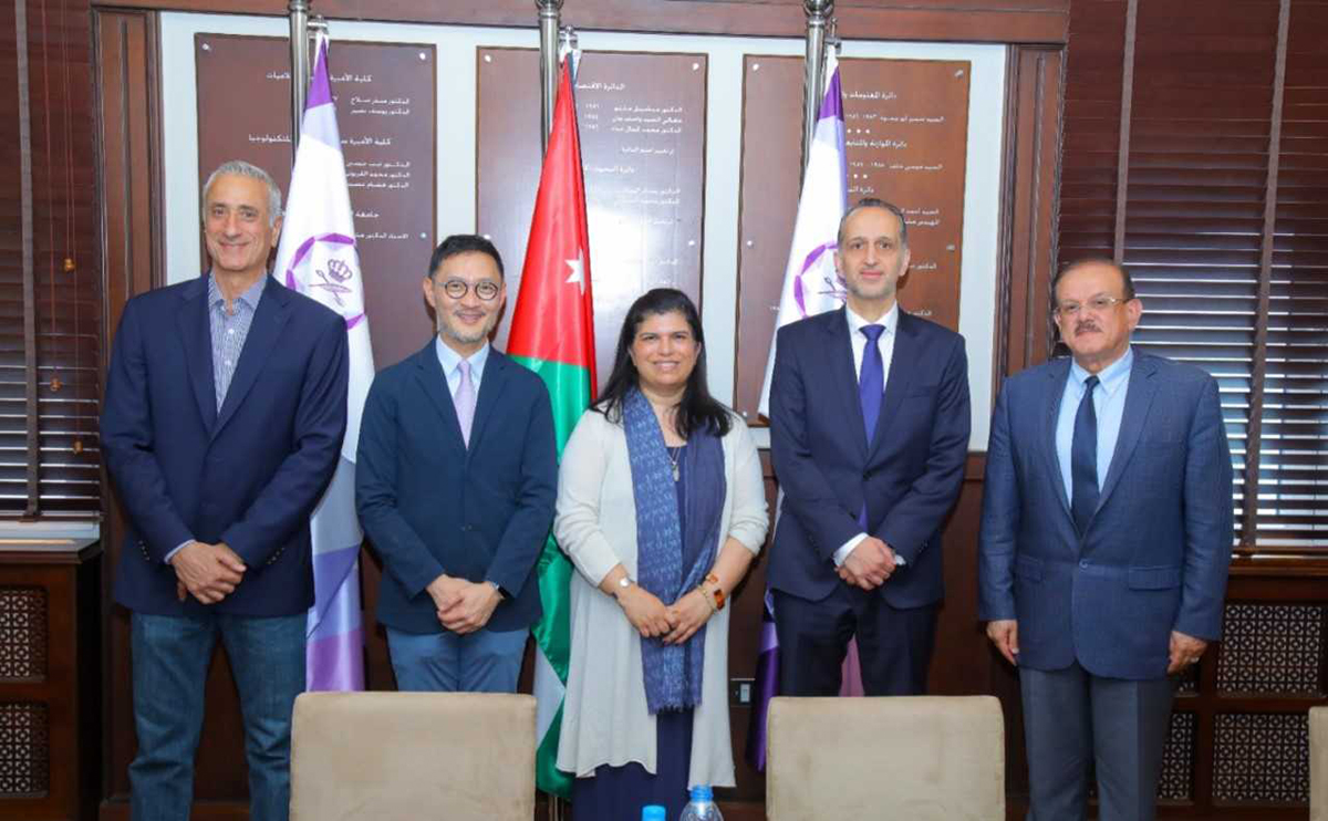 واحة قطر للعلوم والتكنولوجيا تبحث سبل التعاون مع الجمعية العلمية الملكية وجامعة الأميرة سمية للتكنولوجيا