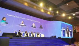 وفد جامعة الأميرة سمية للتكنولوجيا يشارك في منتدى MENA ICT 2024