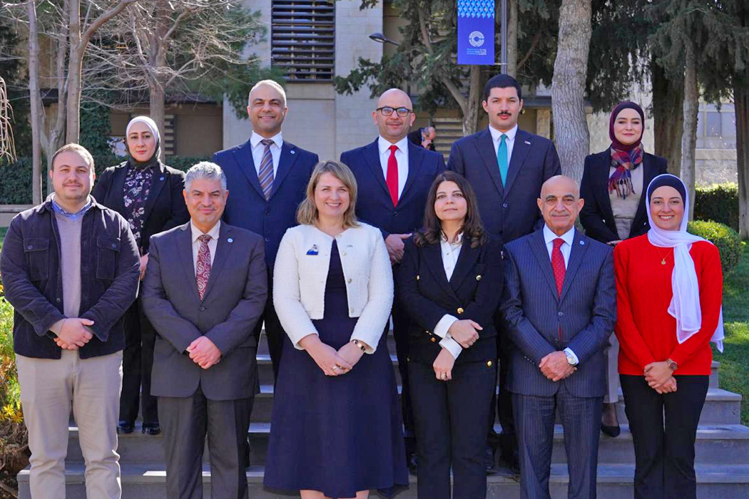 بحث سُبل التعاون بين جامعة الأميرة سمية للتكنولوجيا و سفارة ايرلندا