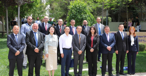 Delegation from Chinese Embassy in Jordan Visits Princess Sumaya University for Technology