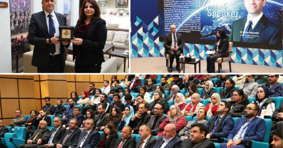 Honoring Jordanian Scientist Dr. Omar Hattamleh at Princess Sumaya University for Technology